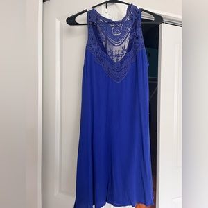 High neck dress